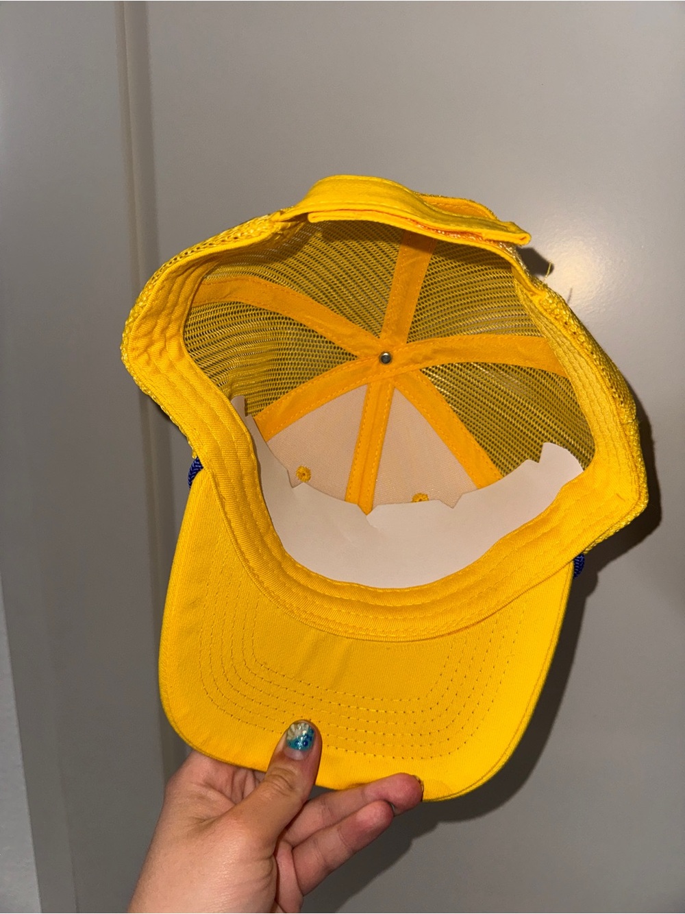 NAPA Yellow Mesh-Back Rope Cap - Picture 5 of 6